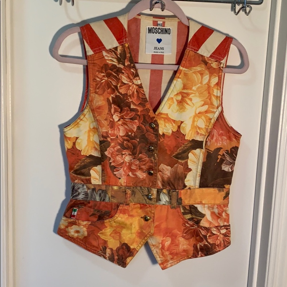 Vintage MOSCHINO Vest.